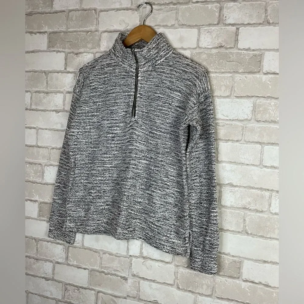 J. Crew Marled Half-Zip Pullover Sweater Size S